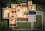 draw your architectural floor plan, drawing in autocad 2d and convert to 3d